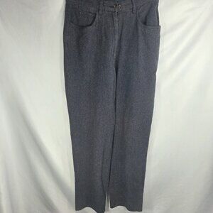 John Rich and Bros Woolrich 100% Cotton Navy 5 Pockets Pants Size 10